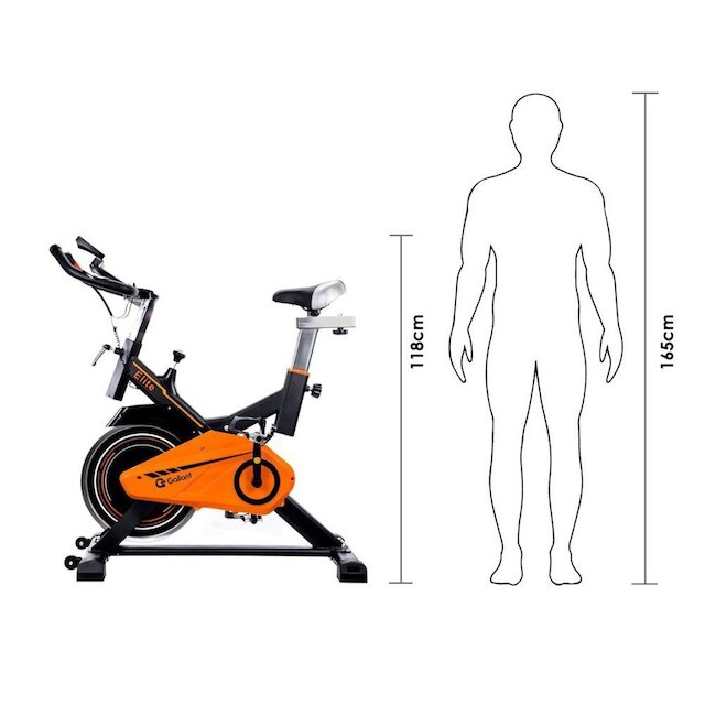 Bicicleta Ergométrica Gallant Elite Spinning 110kg Mecânica