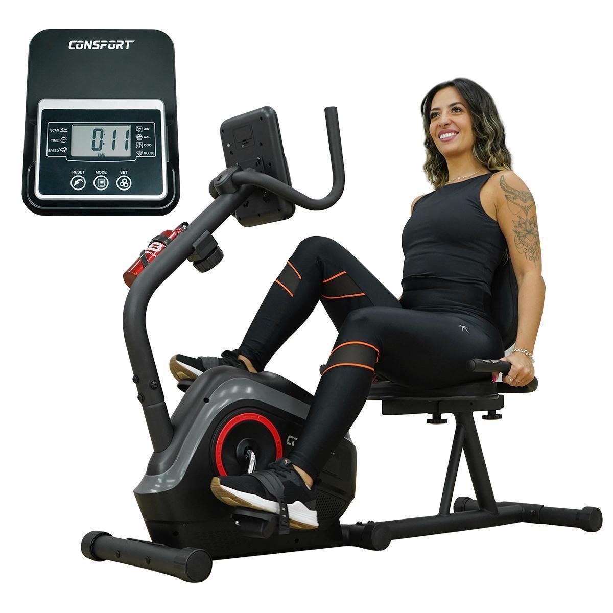 Bicicleta Ergometrica Horizontal De Academia Pedal Treino Em Casa Para Exercicios Funcional Menor preço em Bicicleta Ergometrica Horizontal De Academia Pedal Treino Em Casa Para Exercicios Funcional