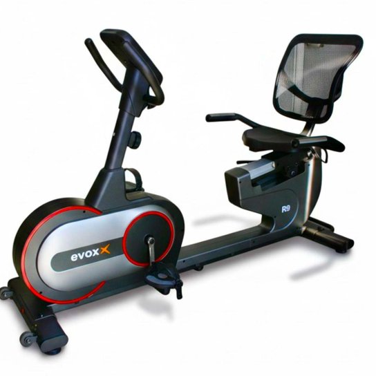 Bicicleta Ergométrica Horizontal Magnética Evox Delux R9