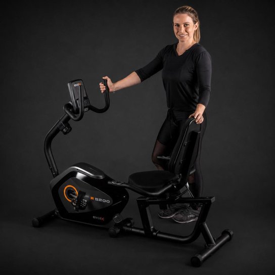 Bicicleta Ergométrica Magnética Horizontal Evox R5200