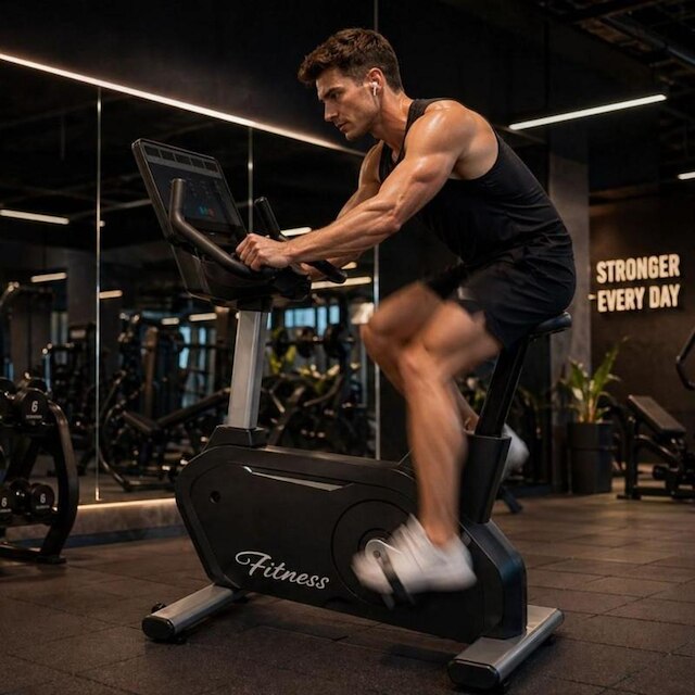 Bicicleta Ergométrica Profissional Magnética Até 160kg Ahead Pro Academia