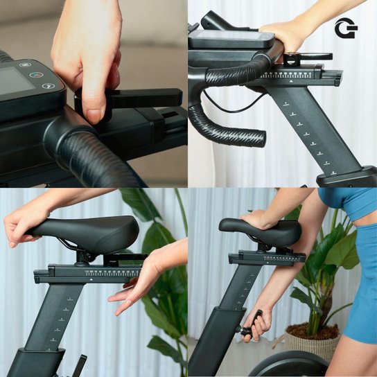 Bicicleta Ergométrica Spinning Gallant Elevate Max (GSB10HMGA-PT)