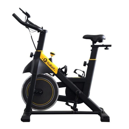 Bicicleta Ergométrica Spinning Magnética Gallant Elite Roda de Inércia 13 kg (GSB13HMGA-PT)