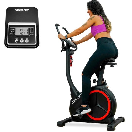 Bicicleta Ergometrica Vertical ajustavel Treino Para Casa Funcional e Academia Com Garrafa Termica S - Preto+Vermelho Menor preço em Bicicleta Ergometrica Vertical ajustavel Treino Para Casa Funcional e Academia Com Garrafa Termica S - Preto+Vermelho