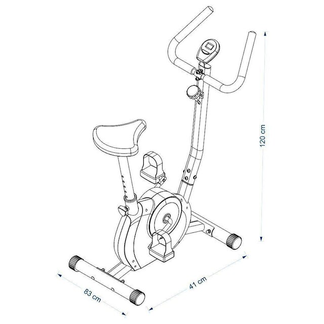 Bicicleta Ergométrica Vertical Gallant Trainer 2.0