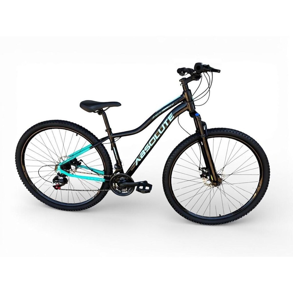 Bicicleta Feminina Aro 29 Absolute Hera Freio a Disco 24v Garfo Com Suspensão Mtb 29 Alumínio