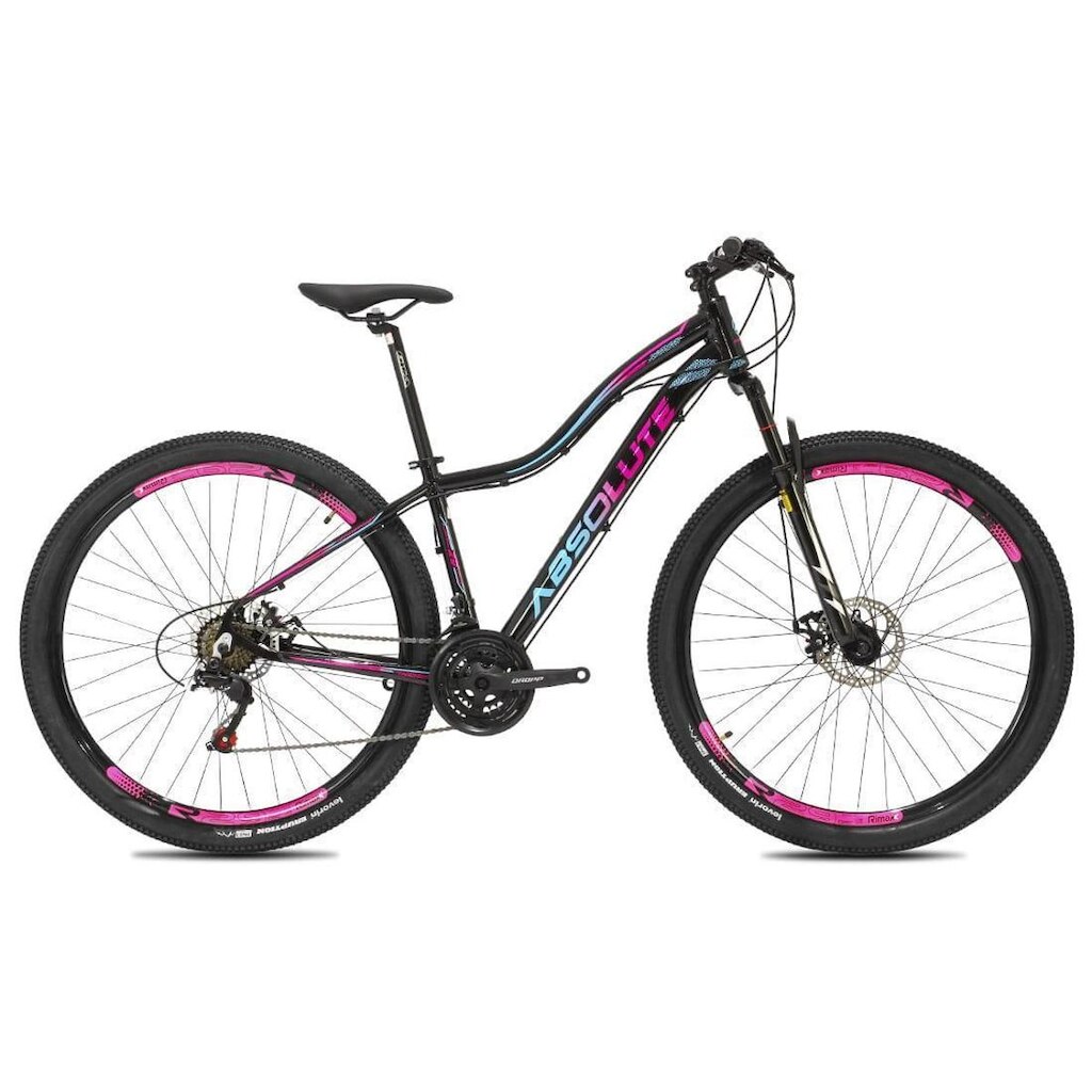 Bicicleta Feminina MTB Aro 29 Absolute Hera 21V Freio Disco