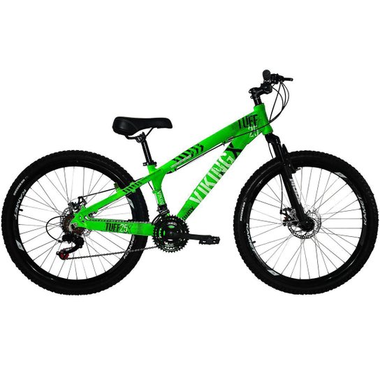 Bicicleta Freeride Viking Aro 26 Alumínio Freios A Disco 21 Marchas - Verde é ruim? Bicicleta Freeride Viking Aro 26 Alumínio Freios A Disco 21 Marchas - Verde é boa?