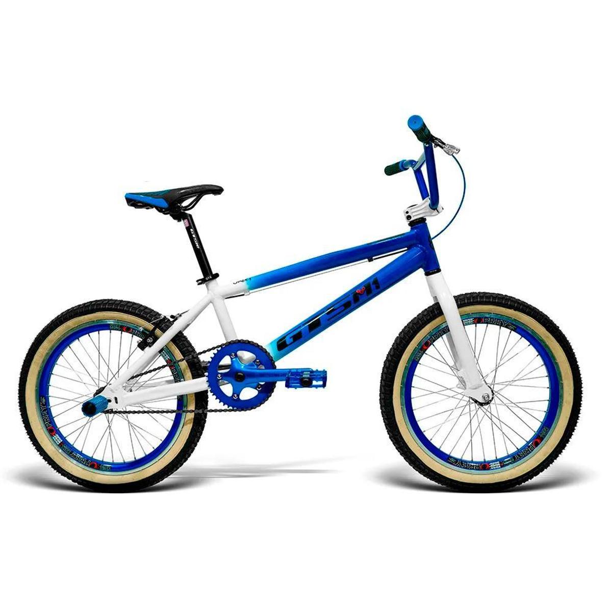 Bicicleta Gts M1 Bmx Aro 20 Rígida 1 Marcha - Azul