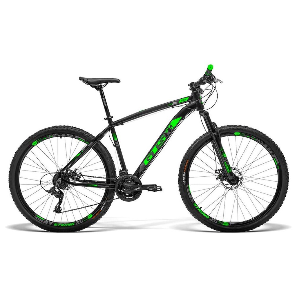 Bicicleta GTS Aro 29 Freio a Disco Câmbio GTSM1 MX8 24 Marchas e Amortecedor | GTS M1 Ride New