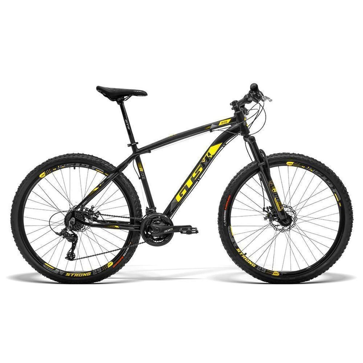 Bicicleta GTS Aro 29 Freio a Disco Câmbio GTSM1 MX8 24 Marchas e Amortecedor | GTS M1 Ride New Menor preço em Bicicleta GTS Aro 29 Freio a Disco Câmbio GTSM1 MX8 24 Marchas e Amortecedor | GTS M1 Ride New