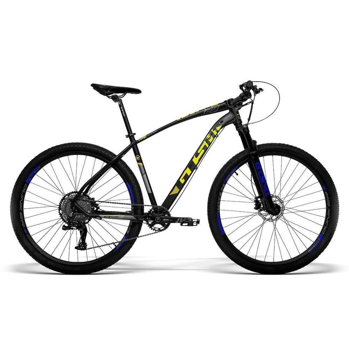 Bicicleta GTS Aro 29 Freio a Disco Hidráulico Câmbio LTWOO AX 1x11 Marchas e Suspensão com trava no