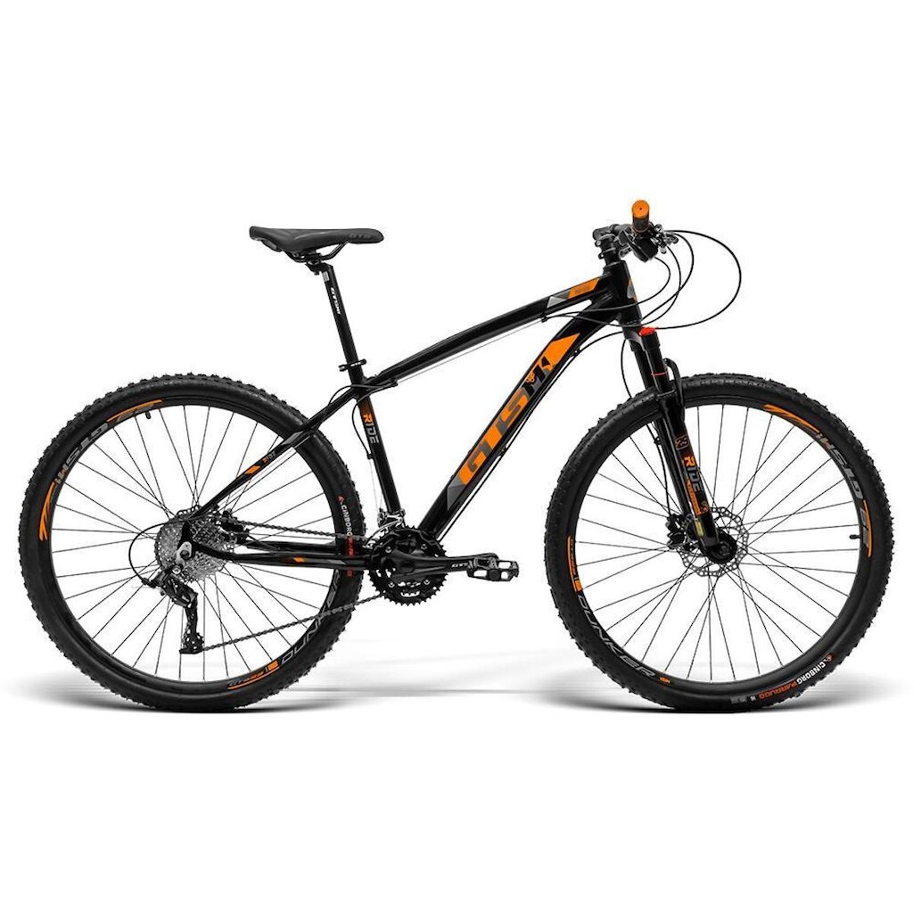 Bicicleta GTS Aro 29 Freio a Disco Hidráulico Cubo k7 Câmbio Gtsm1 TSI9 27 Marchas e Amortecedor Com