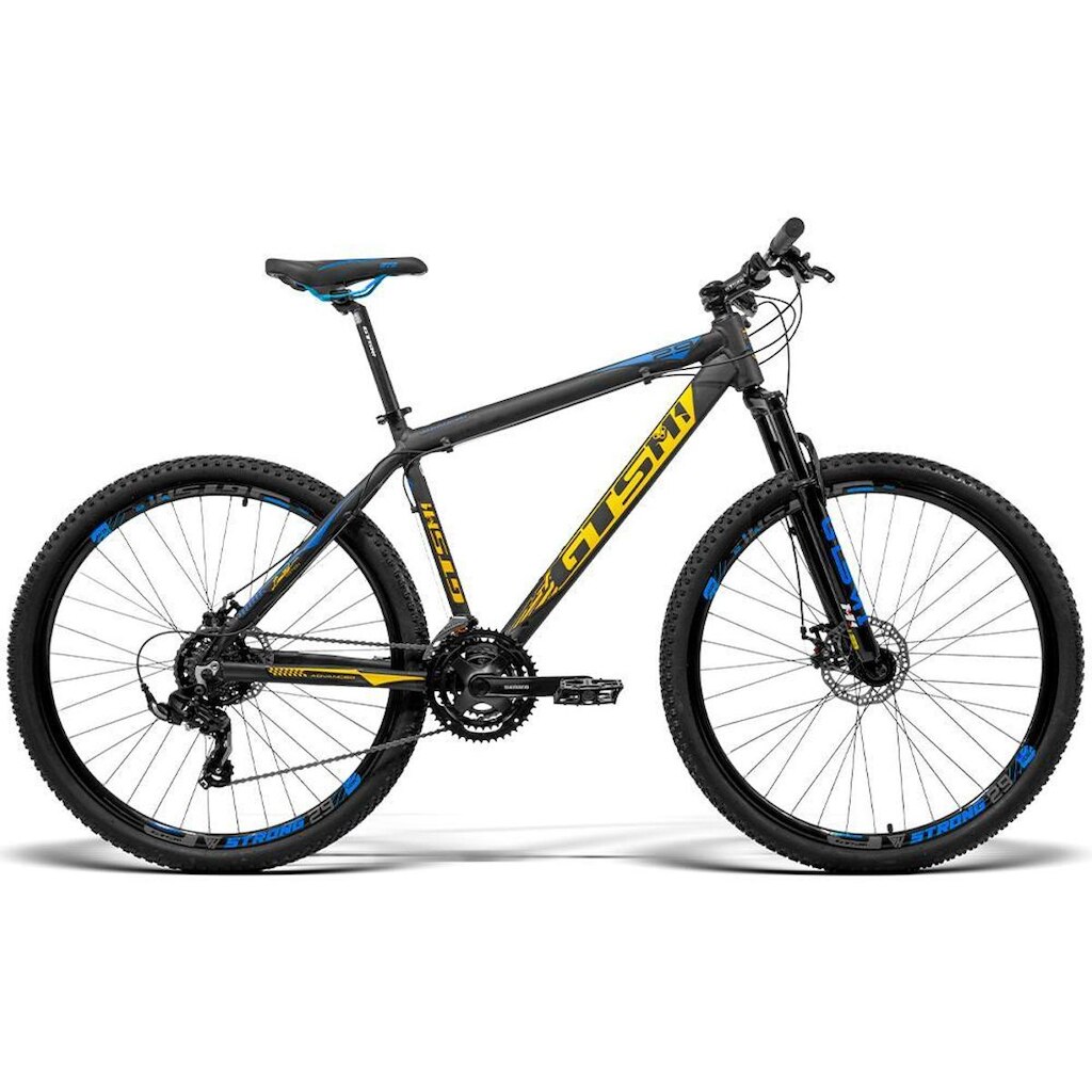 Bicicleta Gts aro 29  freio a disco Kit Shimano 21 marchas Catraca Mega Range e Amortecedor | GTSM1