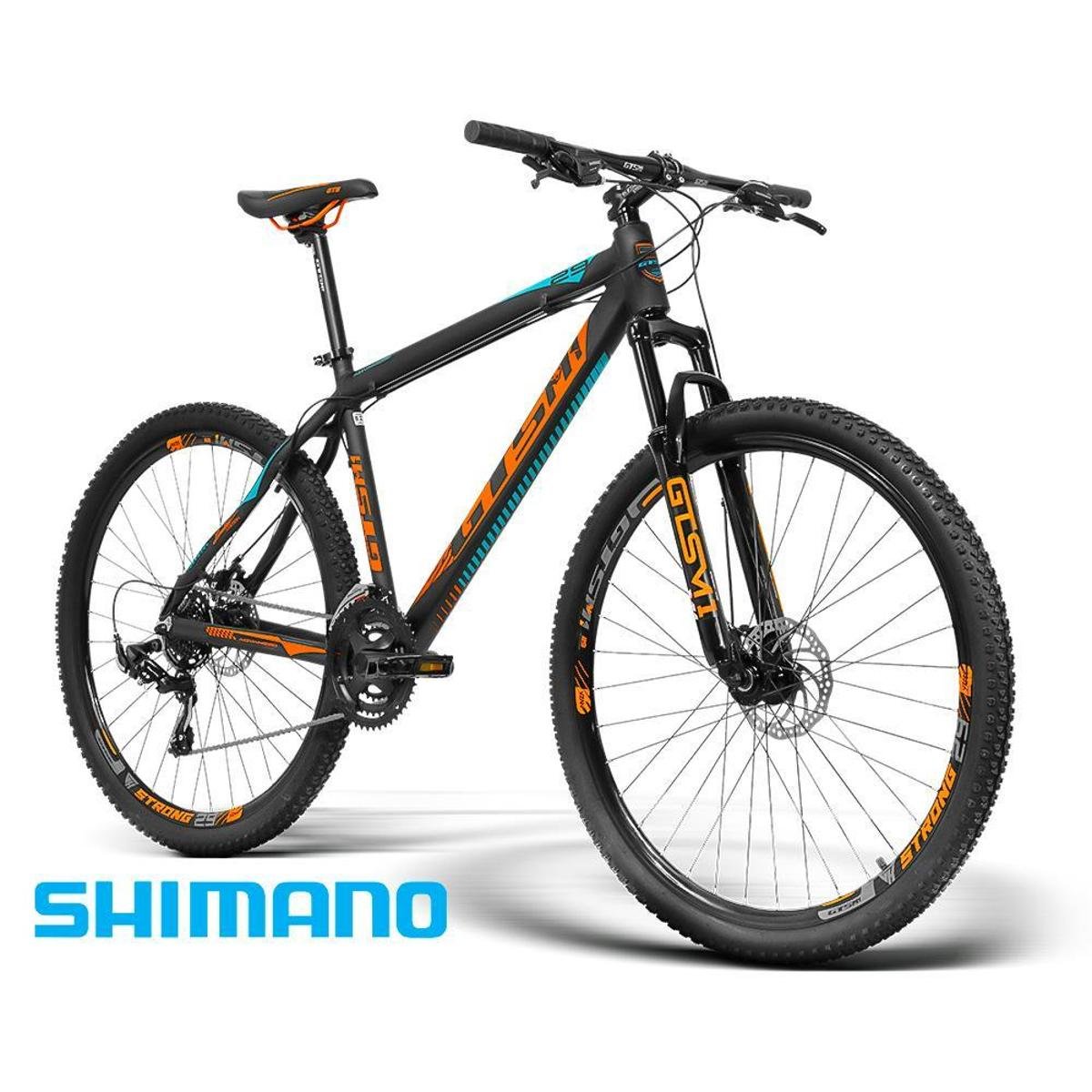 ちーたろ Bicicleta Gts aro 29 freio a disco Kit Shimano 21 marchas Catraca