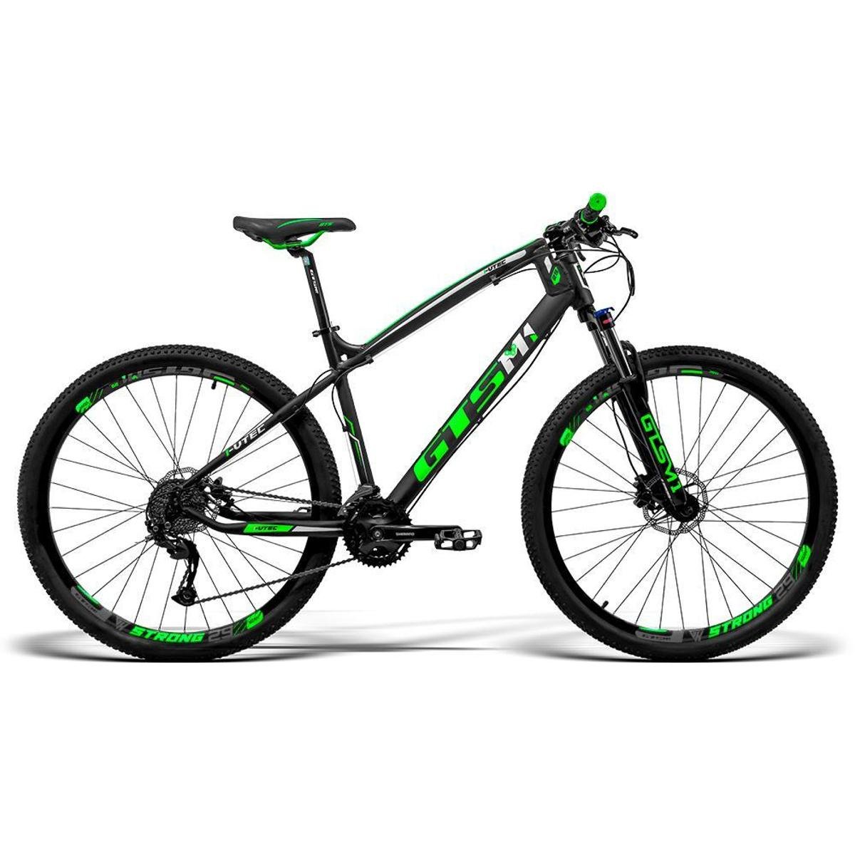Bicicleta Gts aro 29 Freio Hidráulico 27 Marchas Shimano Alivio Suspensão com Trava | GTS M1 I-VTEC
