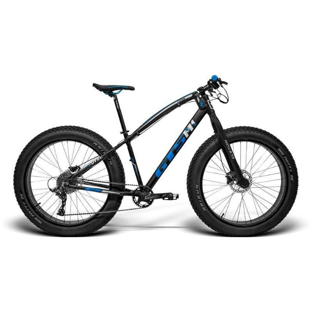 Bicicleta GTS Fat Bike Aro 26 com Freio a Disco Hidráulico 9 Marchas e Garfo Rígido | GTS M1 I-Vtec Menor preço em Bicicleta GTS Fat Bike Aro 26 com Freio a Disco Hidráulico 9 Marchas e Garfo Rígido | GTS M1 I-Vtec