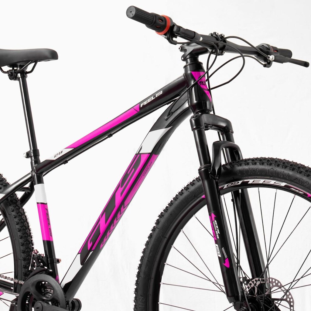 Bicicleta Gts Feel Aro 29 24v Freio Disco Mecânico e Suspensão