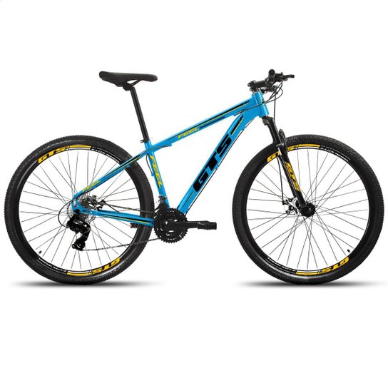 Bicicleta Gts Feel Aro 29 Freio À Disco 24 Marchas