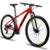 Bicicleta Gts Feel Aro 29 Freio À Disco 24 Marchas - Vermelho+Preto