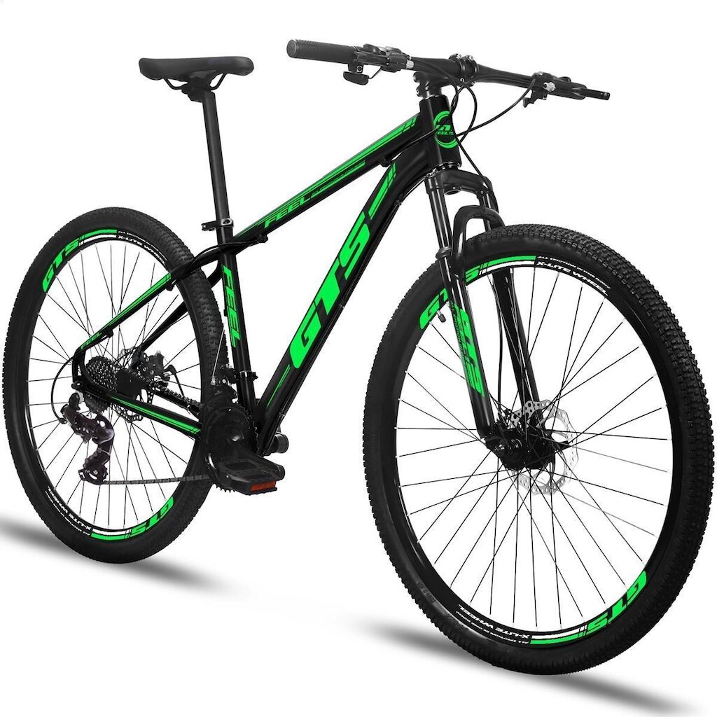 Bicicleta Gts Feel Aro 29 Freio À Disco 27 Marchas