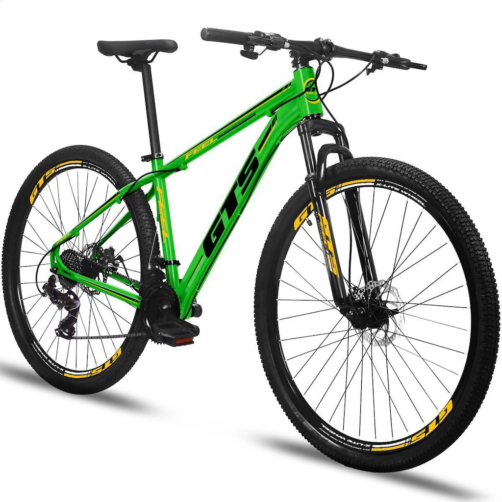 Bicicleta Gts Feel Aro 29 Freio À Disco 27 Marchas