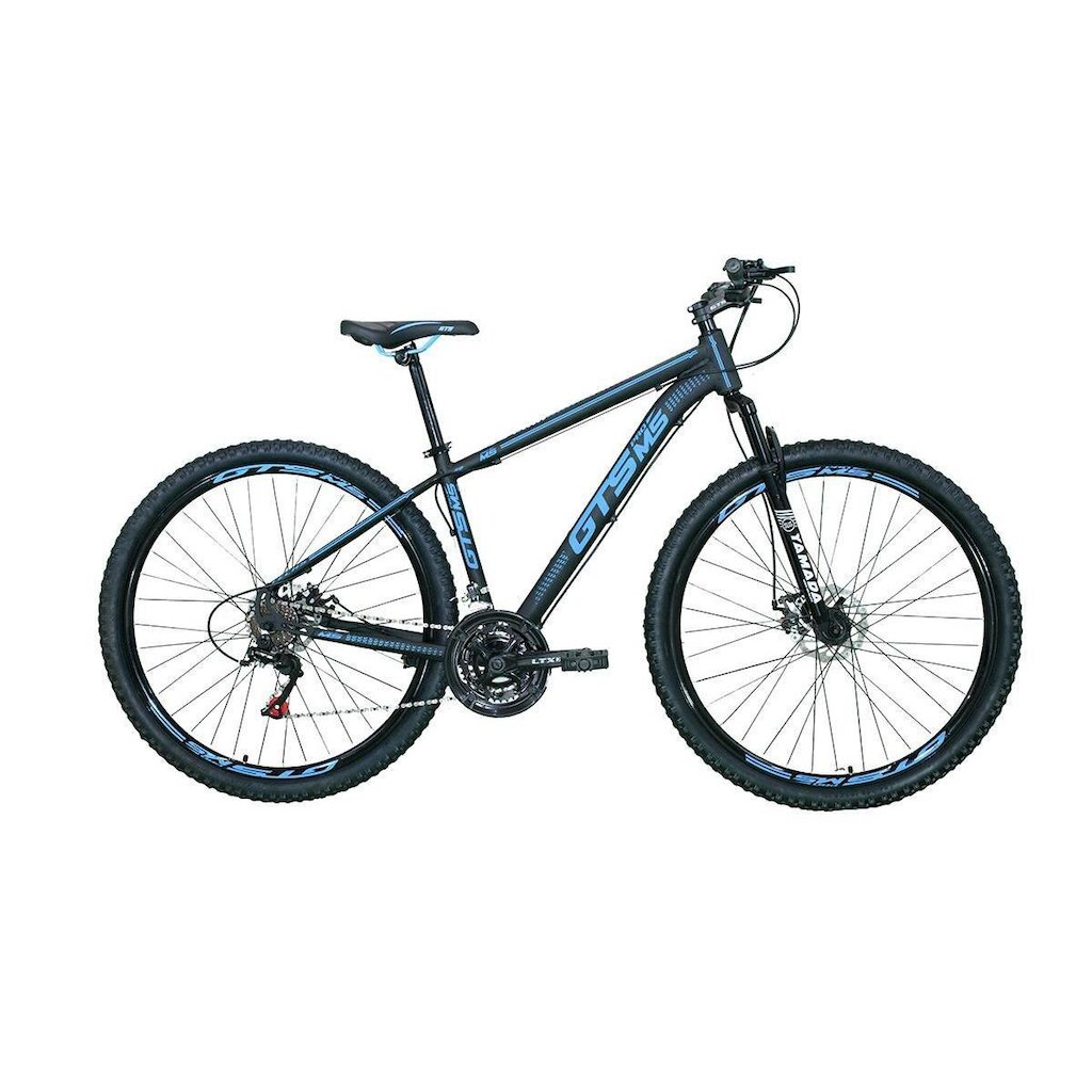 Bicicleta Gts Pro M5 Techs Alumínio Aro 29 Freio a Disco 21 Marchas