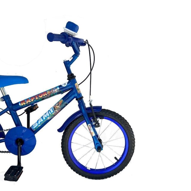 Bicicleta Infantil Aro 16 Menino Roda Lateral Reforçada e Lubrificada