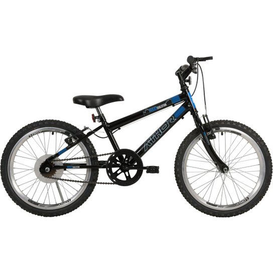 Bicicleta Infantil Aro 20 Athor Evolution Dark Crianças de 6 7 8 9 Anos - Preto Menor preço em Bicicleta Infantil Aro 20 Athor Evolution Dark Crianças de 6 7 8 9 Anos - Preto