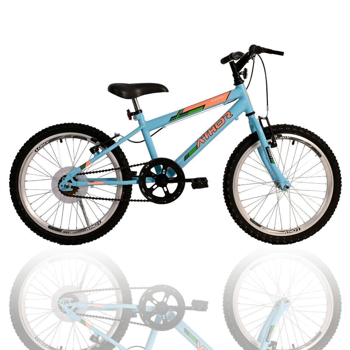 Bicicleta Infantil Aro 20 Athor Evolution Masculina Criança Menor preço em Bicicleta Infantil Aro 20 Athor Evolution Masculina Criança