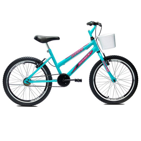 Bicicleta Infantil Aro 20 Avance Mtb - Verde água Menor preço em Bicicleta Infantil Aro 20 Avance Mtb - Verde água