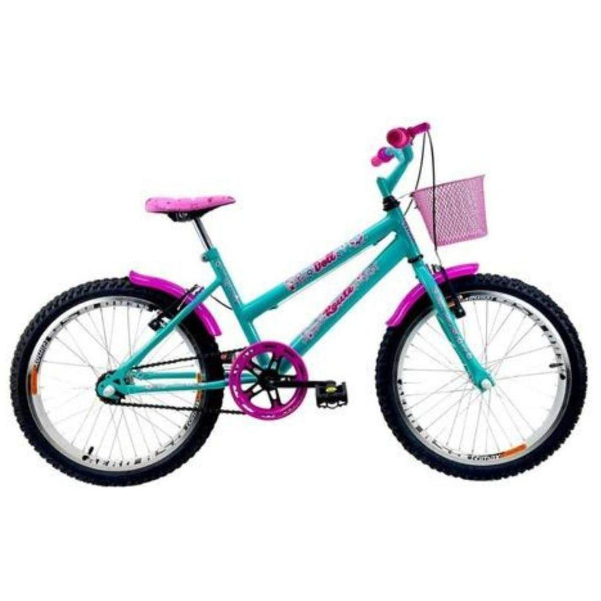 Bicicleta Infantil Aro 20 Feminina Aro Aero Verde água Netshoes