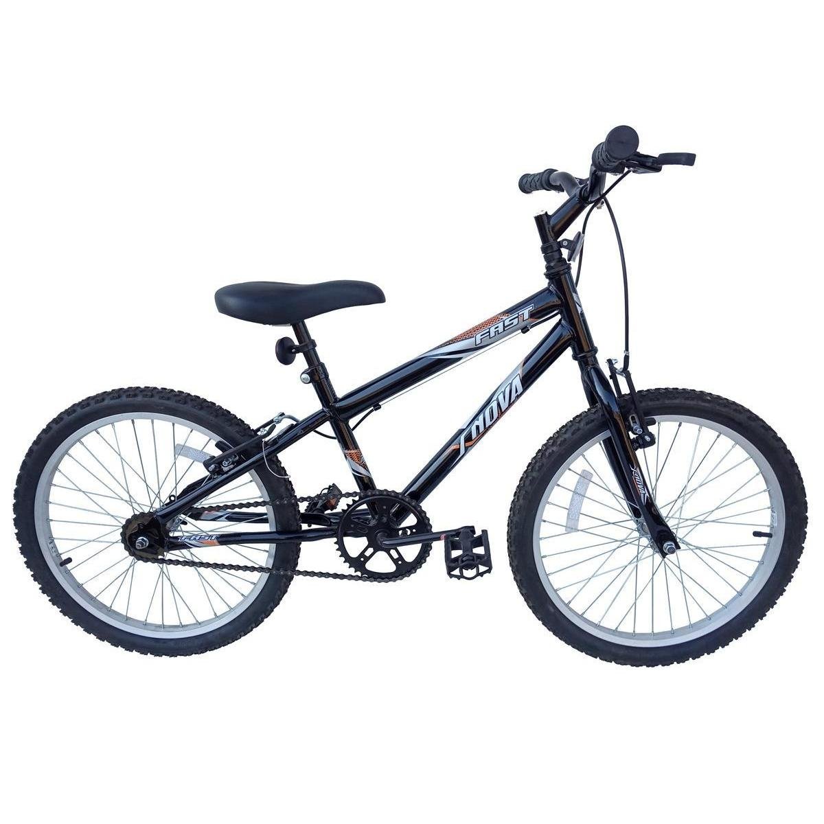 Bicicleta Infantil Aro 20 Rebaixada MTB Fast Preto - Xnova Menor preço em Bicicleta Infantil Aro 20 Rebaixada MTB Fast Preto - Xnova