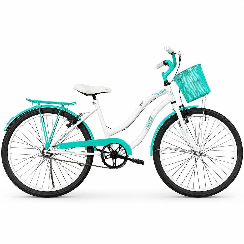 Bicicleta Infantil Aro 24 Forss Hello Com Cestinha