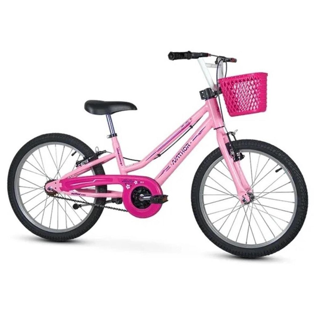 Bicicleta Infantil Bella Aro 20 Aro de Alumínio com Cesta