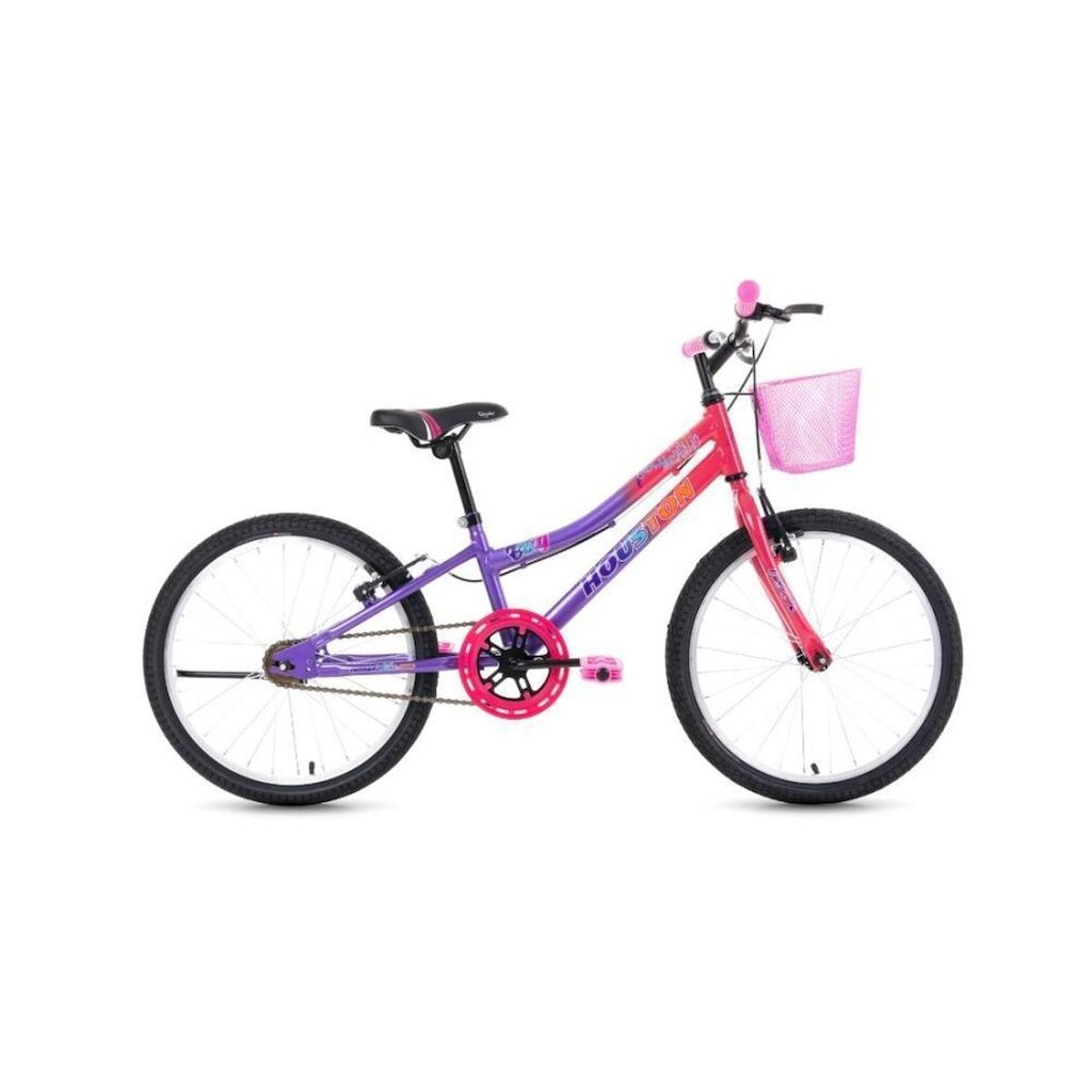 Bicicleta Infantil Bixy Aro 20 com Cesta Juvenil