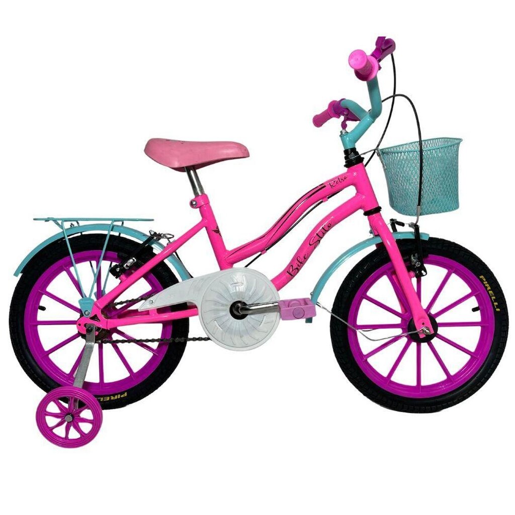 Bicicleta Infantil Cissa 16 Retrô Feminina Tifany