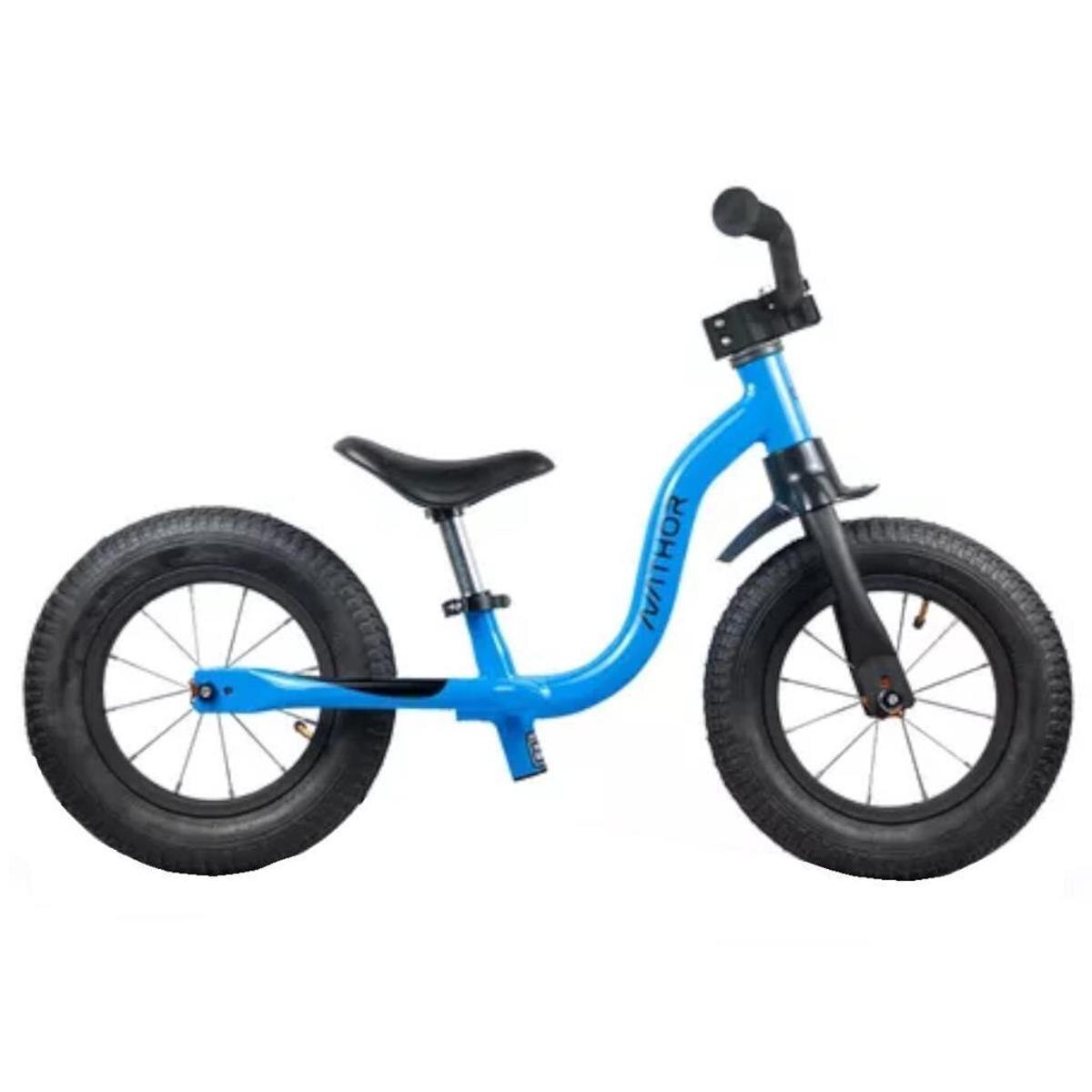 Bicicleta Nathor Balance Raiada Aro 12 Rígida 1 Marcha - Azul
