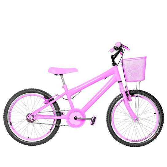 Bicicleta Infantil Feminina Aro 20 Aero - Rosa Menor preço em Bicicleta Infantil Feminina Aro 20 Aero - Rosa
