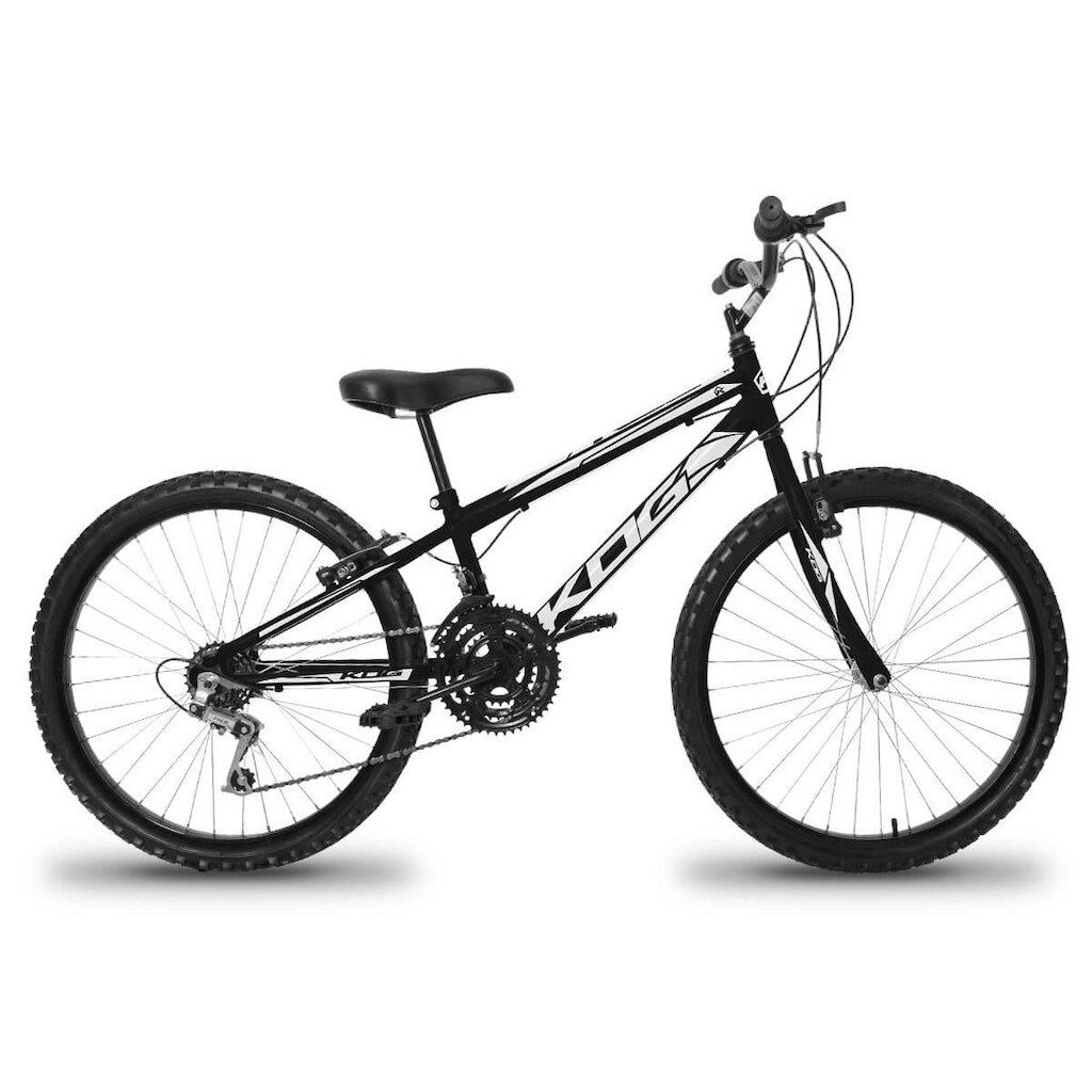 Bicicleta Infantil Masculina Aro 24 KOG Alumínio 18 Marcha
