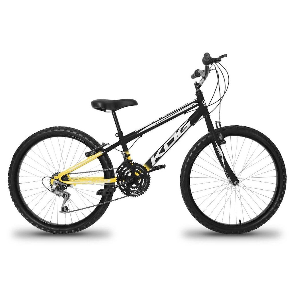 Bicicleta Infantil Masculina Aro 24 KOG Alumínio 18 Marcha