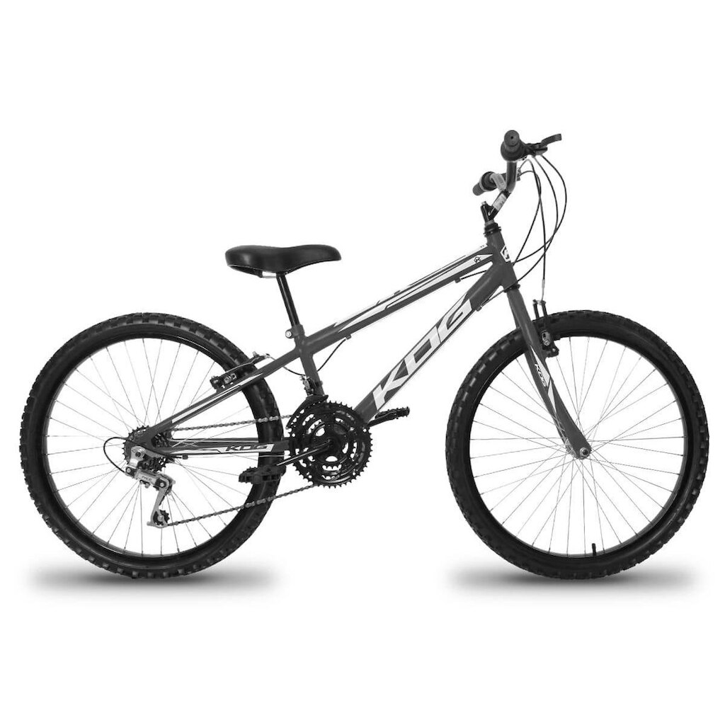 Bicicleta Infantil Masculina Aro 24 KOG Alumínio 18 Marcha