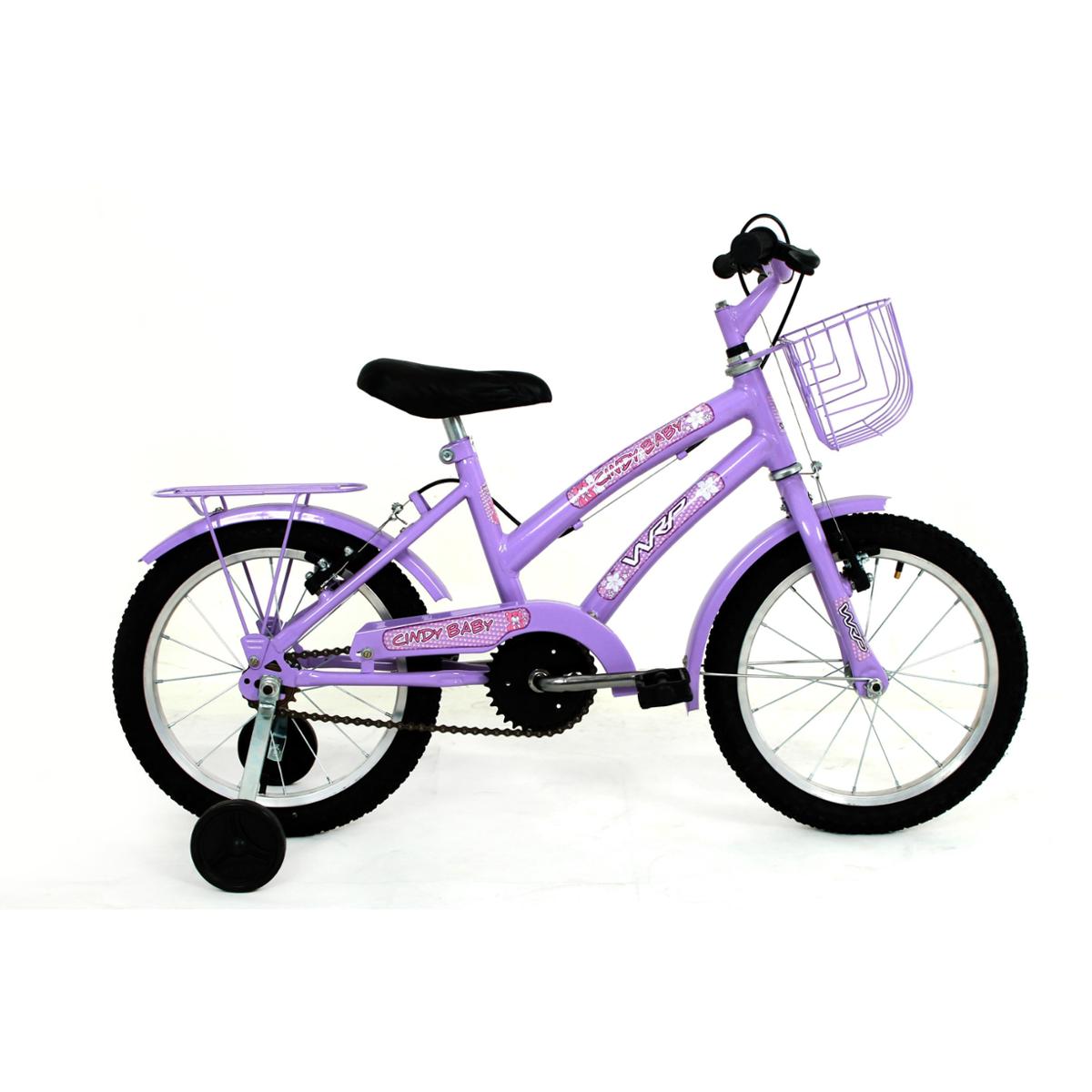 Bicicleta Wrp Bikes Cindy Aro 16 Rígida 1 Marcha - Lilás