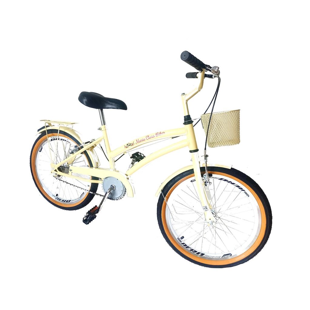 Bicicleta infantil menina aro 20 com cestinha