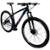 Bicicleta KSW Aro 29 Câmbio Shimano 24 Marchas Cubos K7 Freio Hidráulico com Suspensão - Preto+Azul