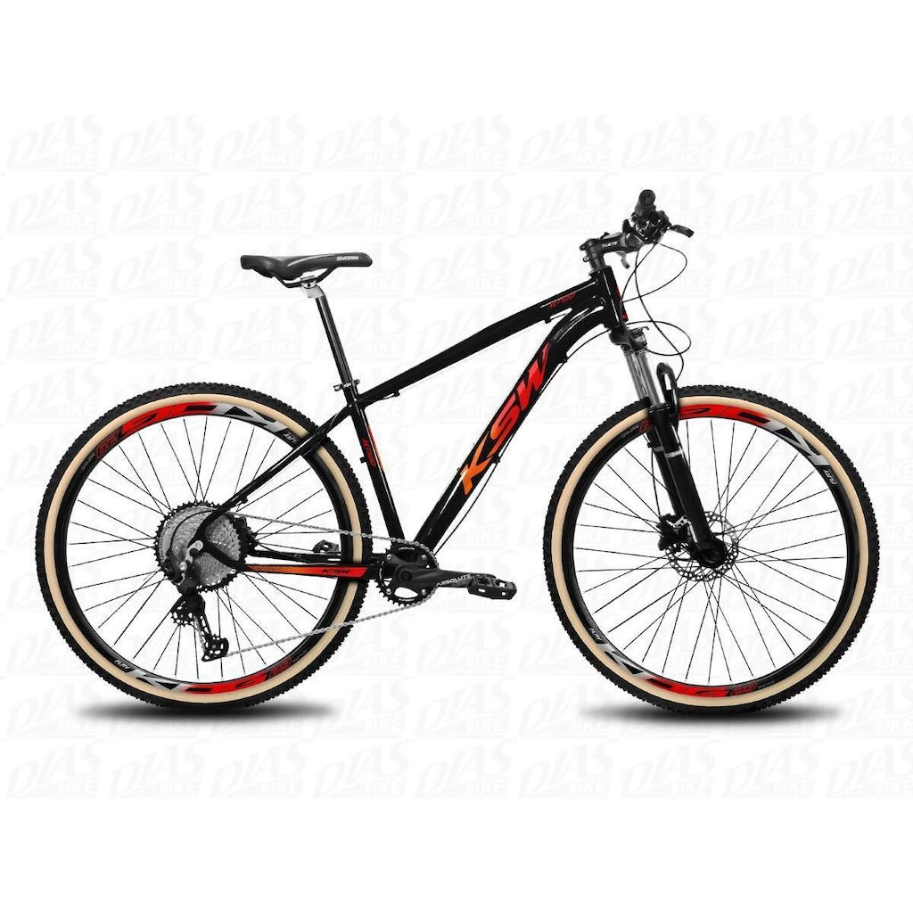 Bicicleta KSW XLT Aro 29 1x12v Freio a Disco Suspensão