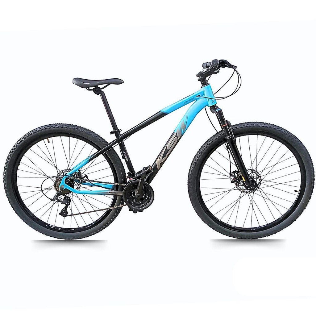 Bicicleta Ksw Xlt Aro 29 21v Index Mtb Quadro Alum Freio Disco