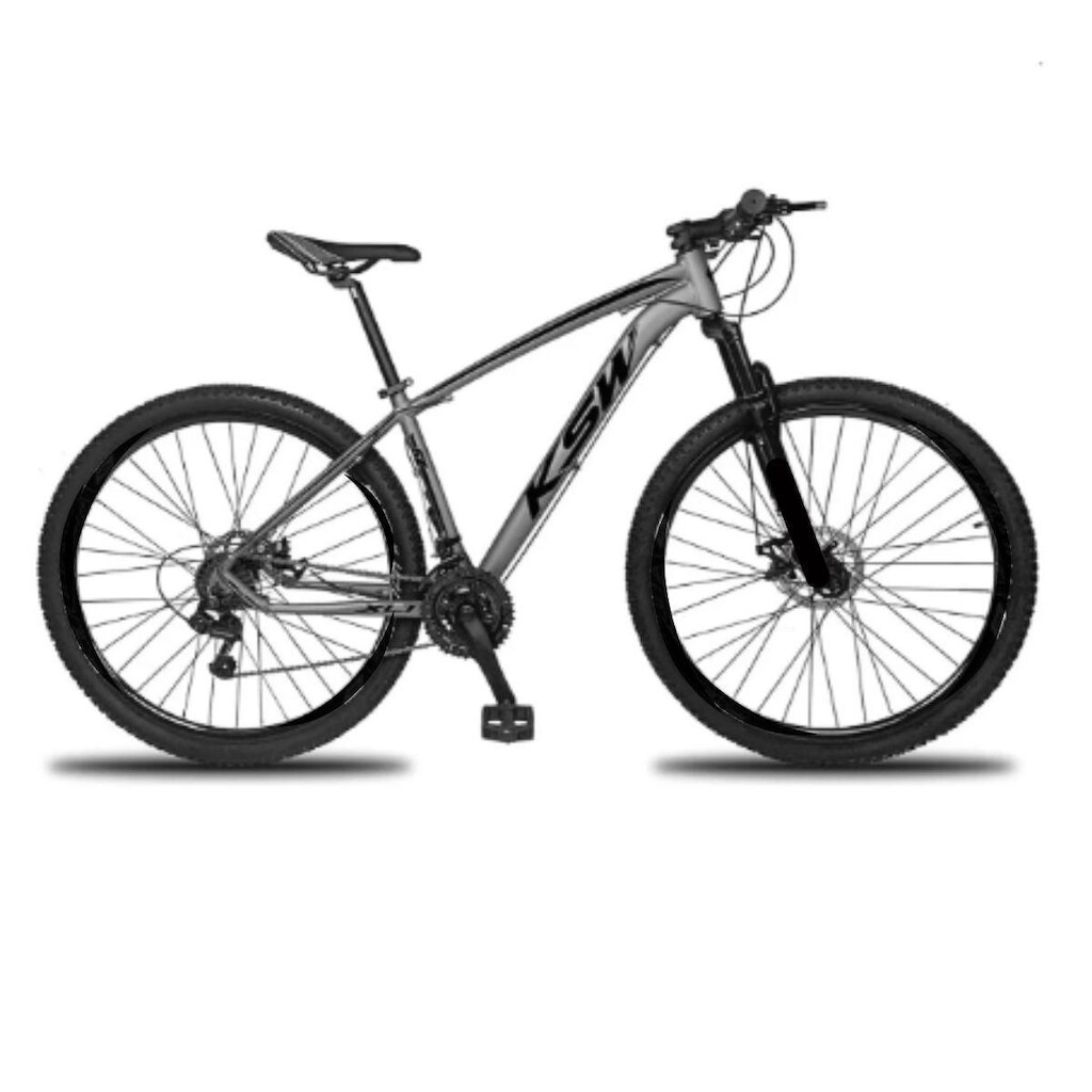 Bicicleta Ksw Xlt Aro 29 21v Index Mtb Quadro Alum Freio Disco