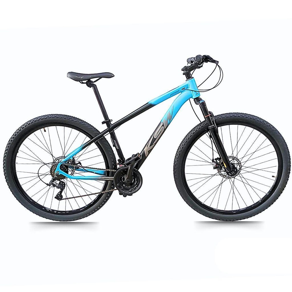 Bicicleta Ksw Xlt Aro 29 21v Index Mtb Quadro Alum  Freio Hidraulico