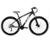Bicicleta Ksw Xlt Aro 29 21v Index Mtb Quadro Alum  Freio Hidraulico - Preto+Branco